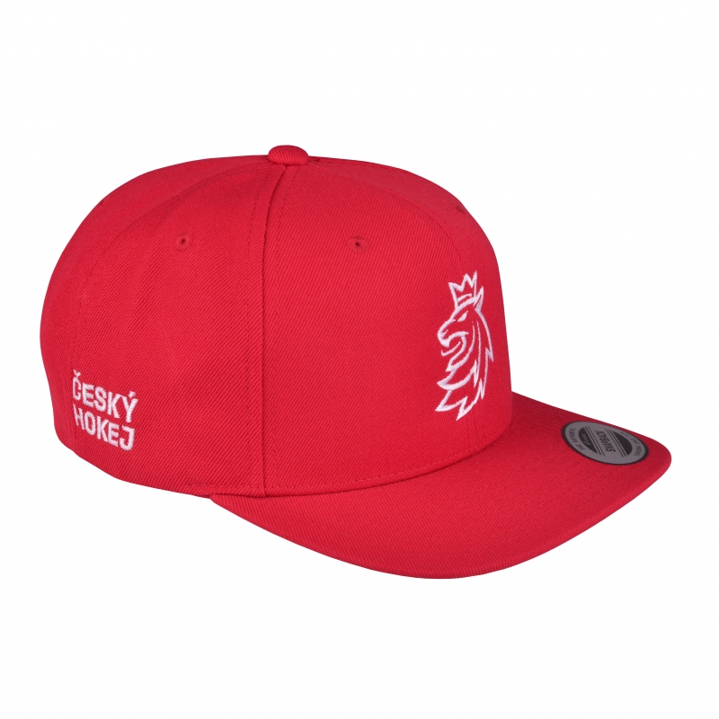 Snapback Český hokej Essential II červený