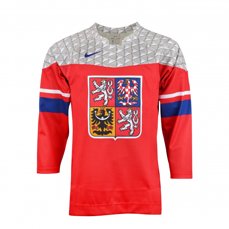 Hokejový dres Český hokej NIKE MS červený